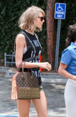 TAYLOR SWIFT and SELENA GOMEZ Out and About in Los Angeles 06/16/2015