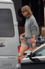 TAYLOR SWIFT at Airport in Glasgow 06/23/2015