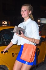 TONI GARRN Leaves Game Nightclub in New York 06/03/2015
