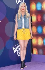 TORI SPELLING at Inside Out Premiere in Hollywood