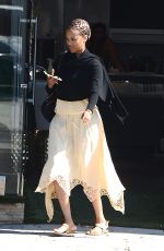 TYRA BANKS Out and About in Los Angeles 06/15/2015