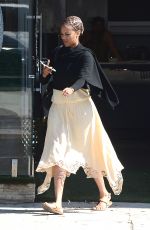 TYRA BANKS Out and About in Los Angeles 06/15/2015