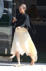 TYRA BANKS Out and About in Los Angeles 06/15/2015