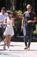 VANESSA HUDGENS and Austin Butler Out in New York 06/24/2015