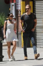 VANESSA HUDGENS and Austin Butler Out in New York 06/24/2015