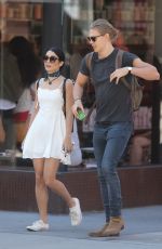 VANESSA HUDGENS and Austin Butler Out in New York 06/24/2015