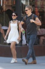 VANESSA HUDGENS and Austin Butler Out in New York 06/24/2015