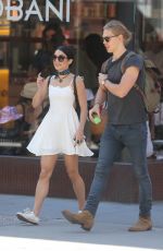 VANESSA HUDGENS and Austin Butler Out in New York 06/24/2015