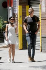 VANESSA HUDGENS and Austin Butler Out in New York 06/24/2015