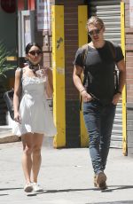 VANESSA HUDGENS and Austin Butler Out in New York 06/24/2015