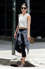 VANESSA HUDGENS Heading to Yoga Class in New York 06/12/2015
