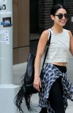 VANESSA HUDGENS Heading to Yoga Class in New York 06/12/2015
