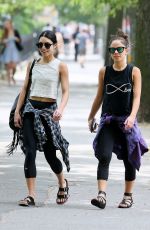 VANESSA HUDGENS Heading to Yoga Class in New York 06/12/2015
