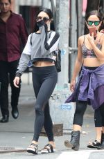 VANESSA HUDGENS in Tights Out in New York 06/15/2015