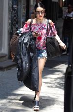 VANESSA HUDGENS Leaves Her Apartment in New York 06/10/2015