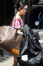 VANESSA HUDGENS Leaves Her Apartment in New York 06/10/2015