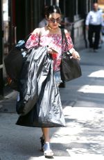 VANESSA HUDGENS Leaves Her Apartment in New York 06/10/2015