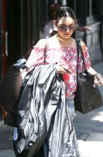 VANESSA HUDGENS Leaves Her Apartment in New York 06/10/2015