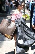 VANESSA HUDGENS Leaves Her Apartment in New York 06/10/2015