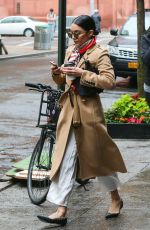 VANESSA HUDGENS Leaves Her Apartment in Soho 06/05/2015