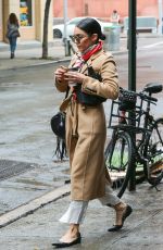 VANESSA HUDGENS Leaves Her Apartment in Soho 06/05/2015