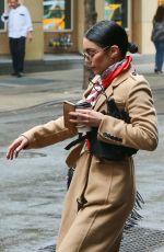 VANESSA HUDGENS Leaves Her Apartment in Soho 06/05/2015
