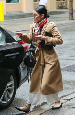 VANESSA HUDGENS Leaves Her Apartment in Soho 06/05/2015