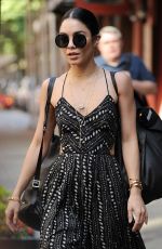 VANESSA HUDGENS Leaves Her Apartment in Soho 06/09/2015