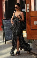 VANESSA HUDGENS Leaves Her Apartment in Soho 06/09/2015