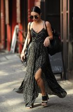 VANESSA HUDGENS Leaves Her Apartment in Soho 06/09/2015
