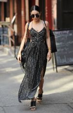 VANESSA HUDGENS Leaves Her Apartment in Soho 06/09/2015