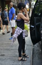 VANESSA HUDGENS Out and About in Soho 06/26/2015