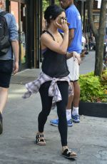 VANESSA HUDGENS Out and About in Soho 06/26/2015