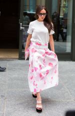 VICTORIA BECKHAM Leaves Her Hotel in New York 06/04/2015