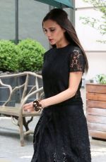 VICTORIA BECKHAM Out and About in New York 06/02/2015