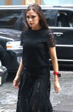VICTORIA BECKHAM Out and About in New York 06/02/2015