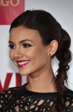 VICTORIA JUSTICE at Trevorlive Event in New York
