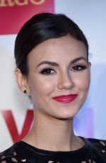 VICTORIA JUSTICE at Trevorlive Event in New York