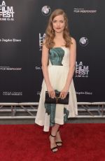 WILLA FITZGERALD at Scream Premiere at LA Film Festival