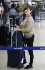 YAEL STONE At LAX Airport in Los Angeles 06/17/2015