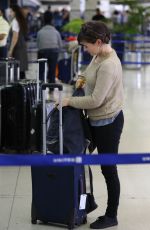 YAEL STONE At LAX Airport in Los Angeles 06/17/2015