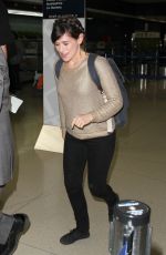 YAEL STONE At LAX Airport in Los Angeles 06/17/2015