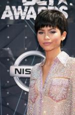 ZENDAYA COLEMAN at 2015 BET Awards in Los Angeles