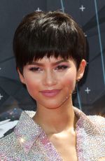 ZENDAYA COLEMAN at 2015 BET Awards in Los Angeles