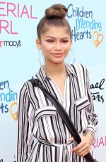 ZENDAYA COLEMAN at Children Mending Hearts Empathy Rocks Fundraiser in Malibu