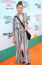 ZENDAYA COLEMAN at Children Mending Hearts Empathy Rocks Fundraiser in Malibu
