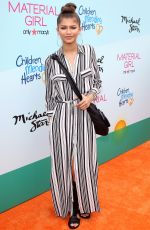 ZENDAYA COLEMAN at Children Mending Hearts Empathy Rocks Fundraiser in Malibu