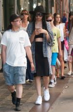 ZOE KRAVITZ Out and About in New York 06/24/2015