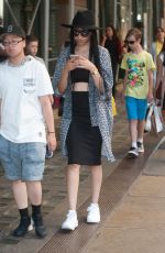 ZOE KRAVITZ Out and About in New York 06/24/2015