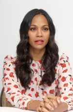 ZOE SALDANA at Infinity Polar Bear Press Conference in Beverly Hills